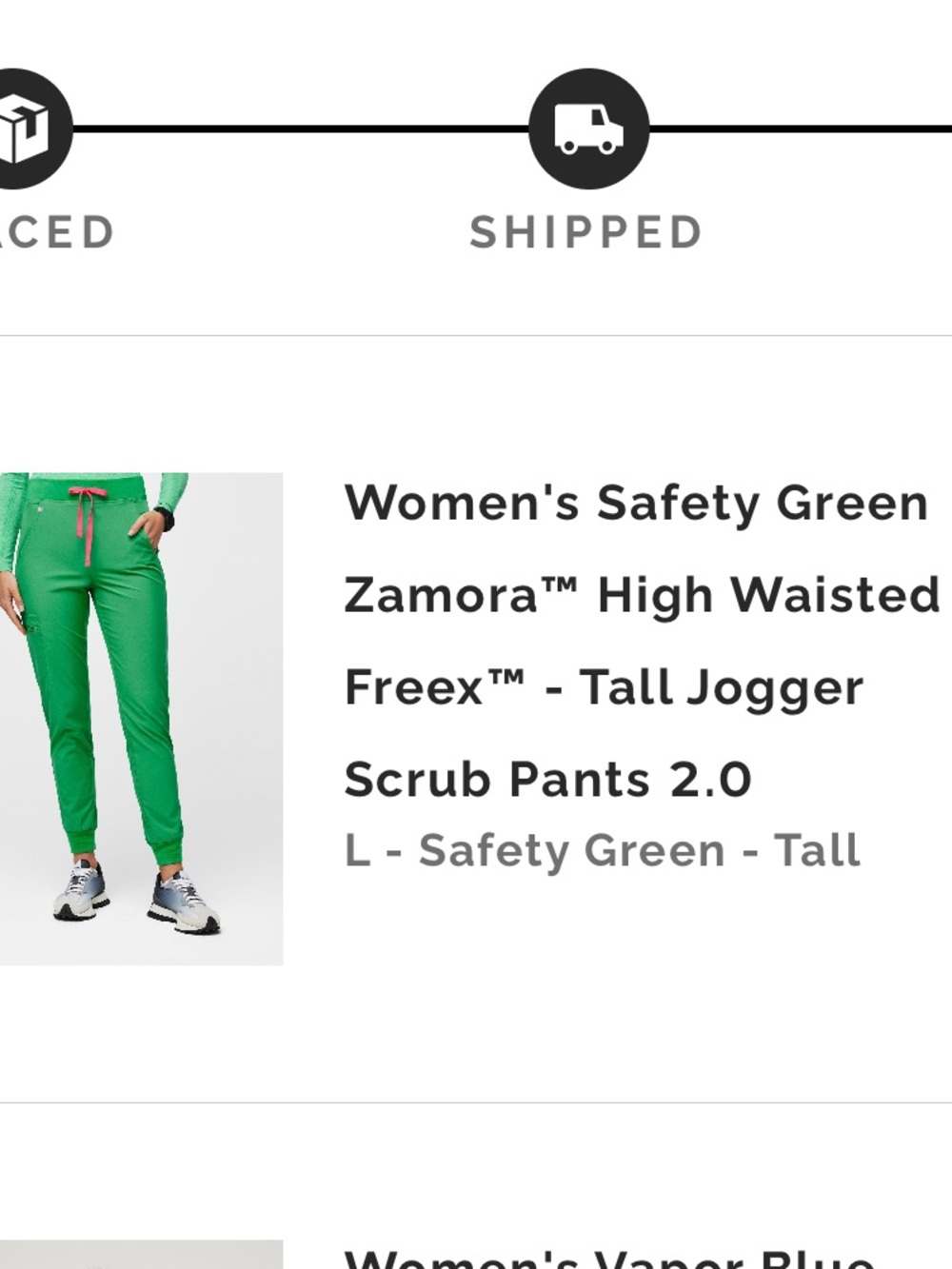 FIGS Women’s Safety Green Jogger Scrub Pants - Picture 6 of 6